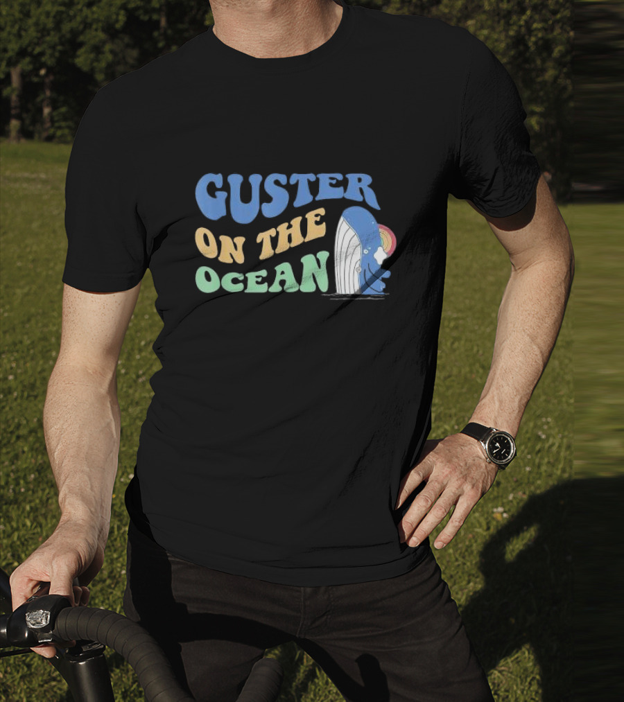 Guster On The Ocean Dolphin Groovy T-Shirt