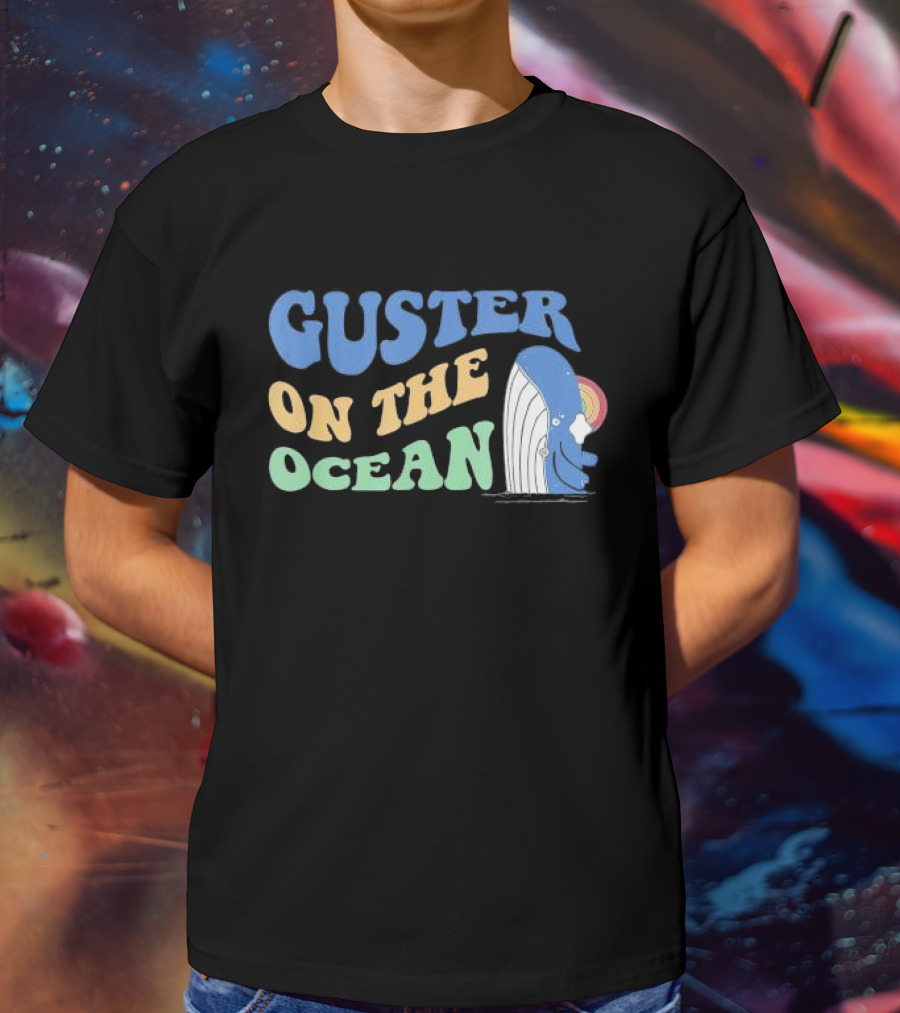 Guster On The Ocean Dolphin Groovy T-Shirt