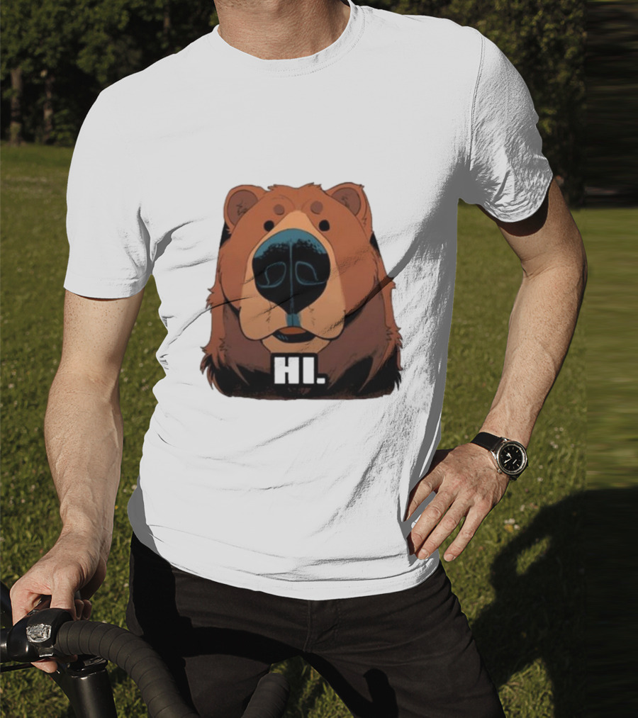 HI BYE BEAR HI T-Shirt