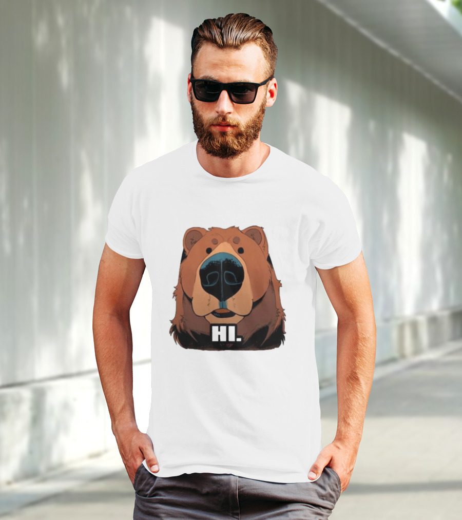 HI BYE BEAR HI T-Shirt