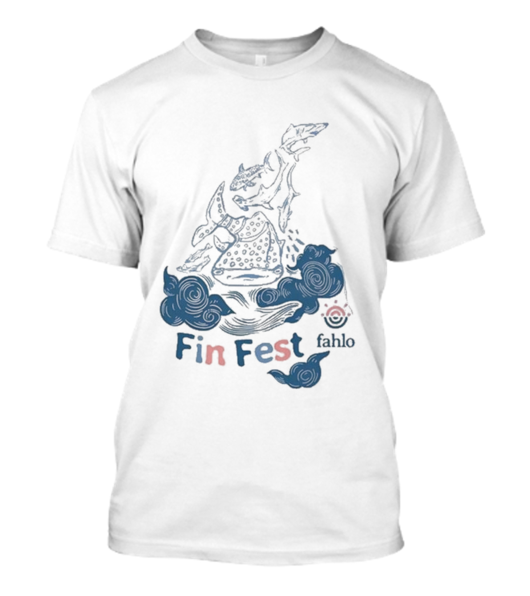 Fahlo Fin Fest Event Kaitlyn Clouds T-Shirt