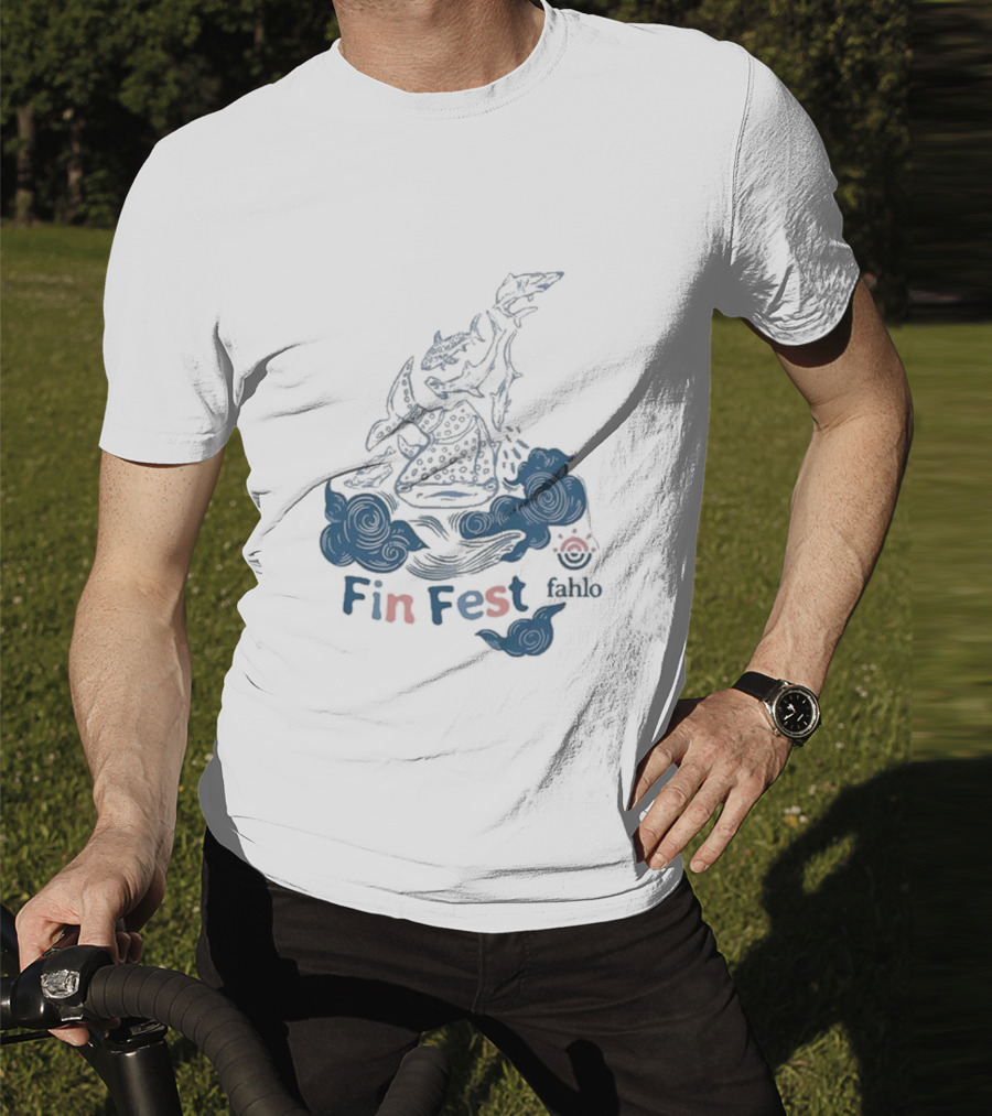 Fahlo Fin Fest Event Kaitlyn Clouds T-Shirt