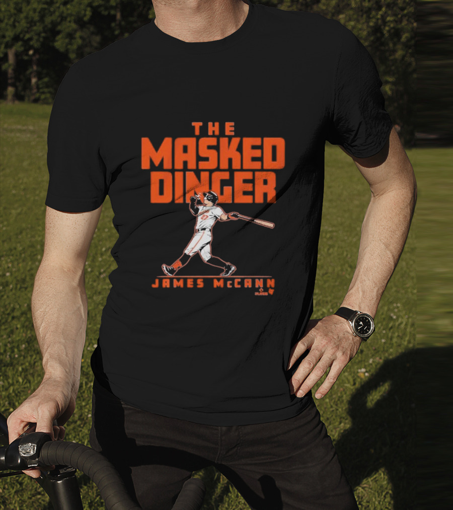 James McCann The Masked Dinger Baseball Player T-Shirt