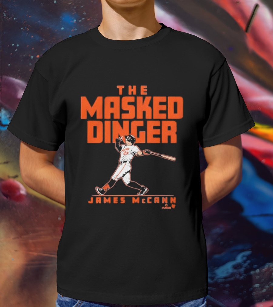 James McCann The Masked Dinger Baseball Player T-Shirt