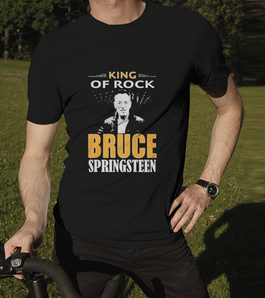 Bruce Springsteen King Of Rock T-Shirt