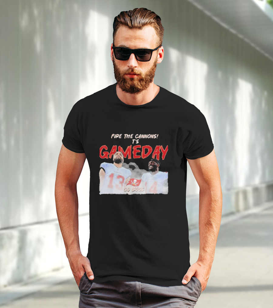 Fire The Cannons It's Gameday Go Bucs Buccaneers Gameday T-Shirt