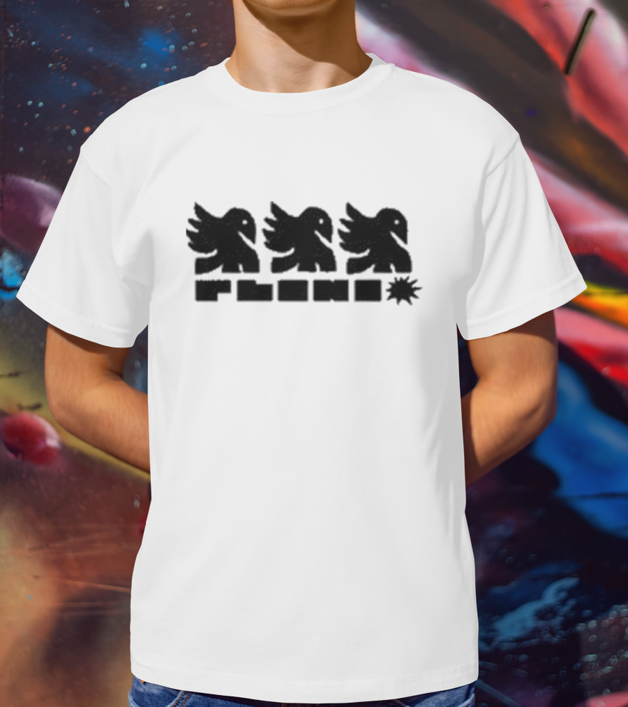 Plini Dancing Birds Trio Formation T-Shirt