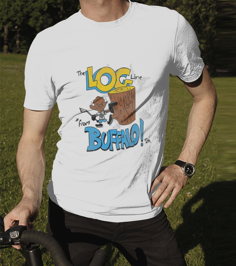 The Log Line From Buffalo Joe Lodico Buffalo Bills T-Shirt