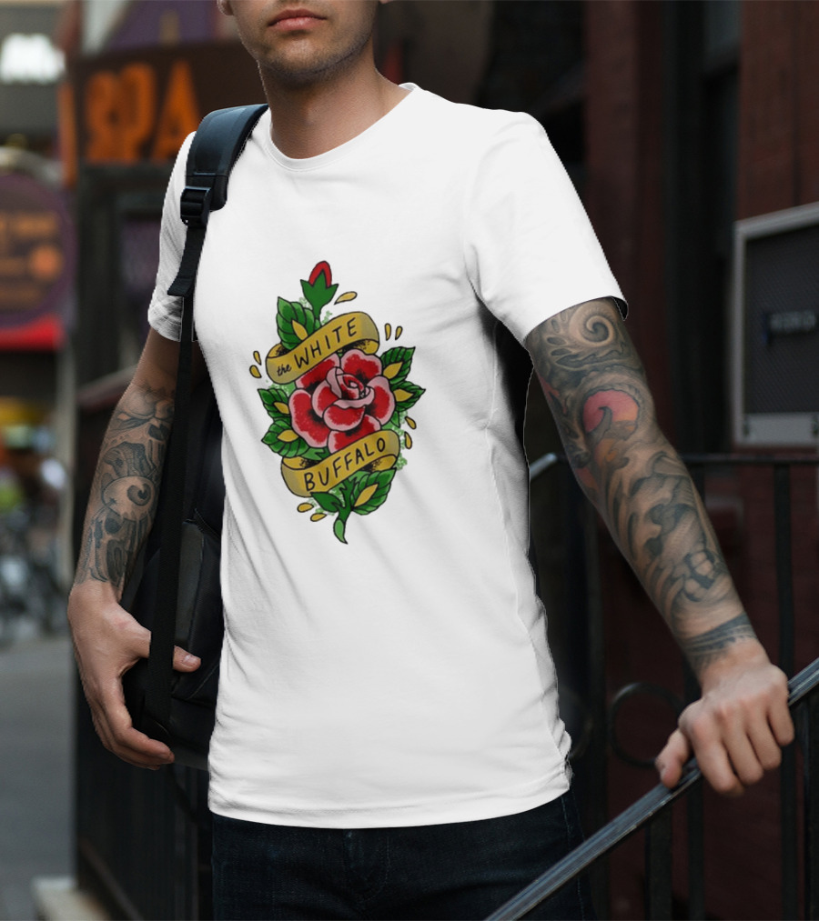 The White Buffalo Rose Tattoo T-Shirt