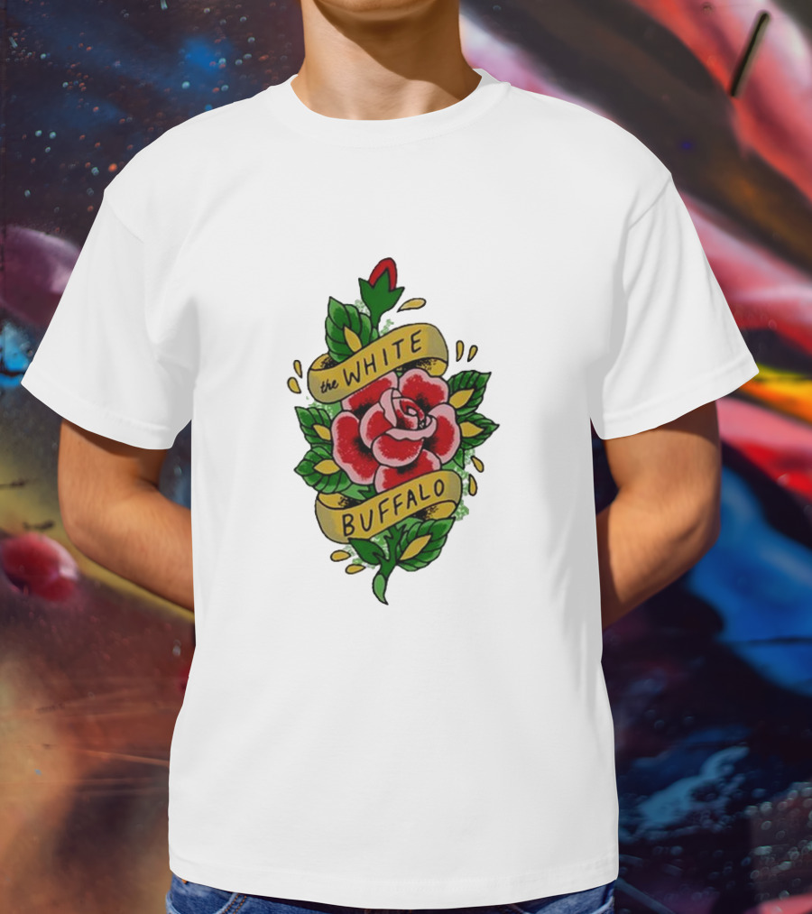 The White Buffalo Rose Tattoo T-Shirt