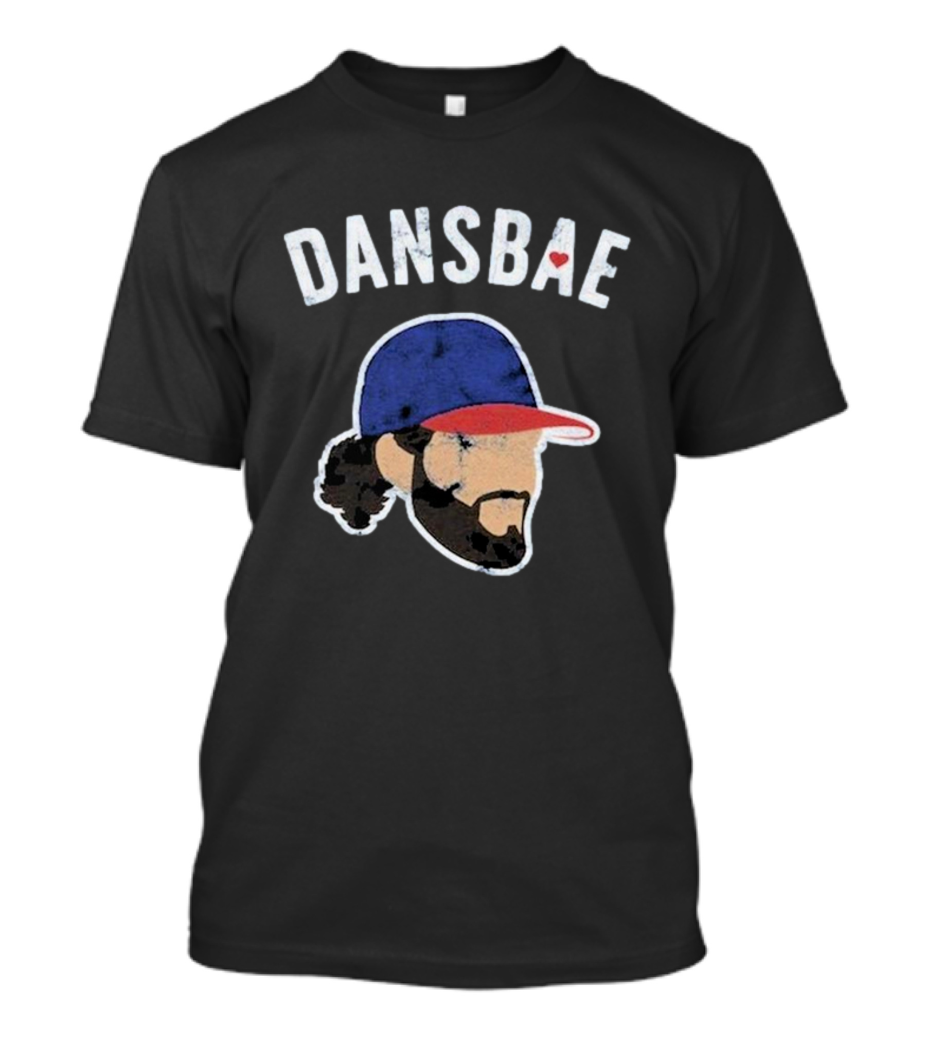 Dansbae Dansby Swanson Baseball Cap With Heart T-Shirt