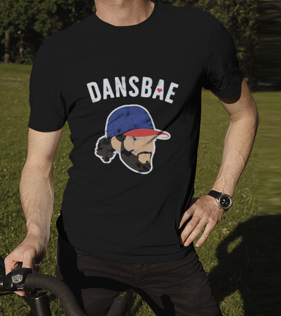 Dansbae Dansby Swanson Baseball Cap With Heart T-Shirt