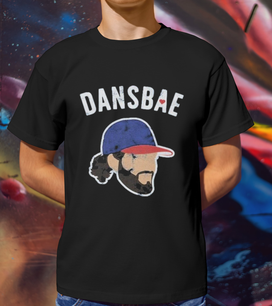 Dansbae Dansby Swanson Baseball Cap With Heart T-Shirt
