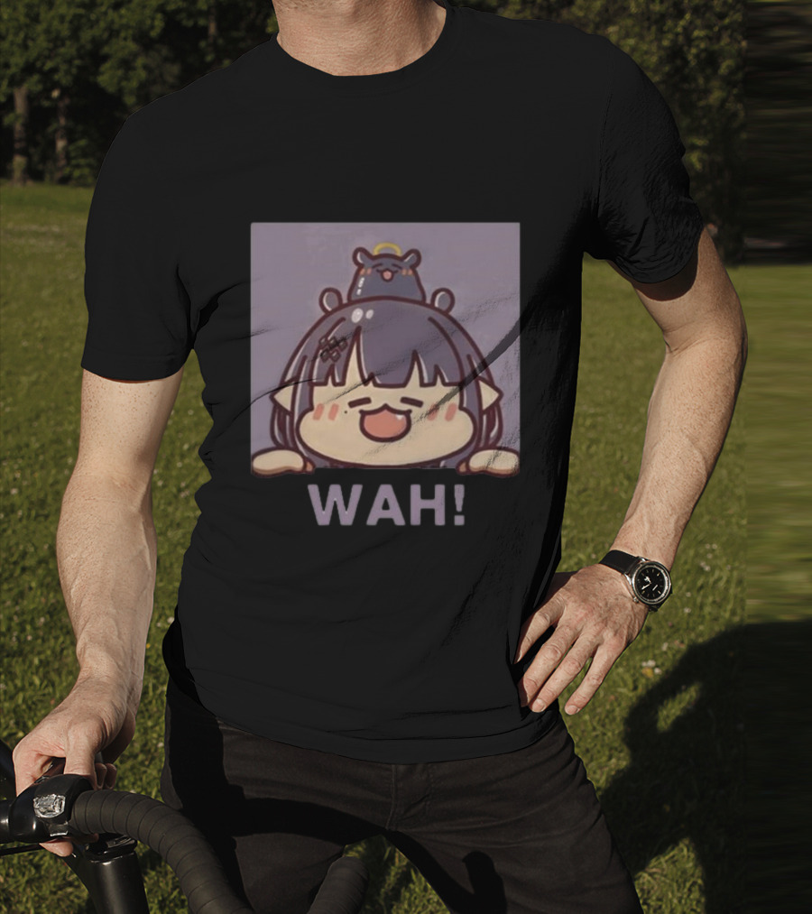 Hololive WAH Win All Heart Cute Anime Character T-Shirt