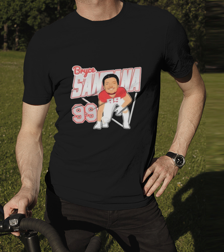 Bryce Santana 99 Football T-Shirt