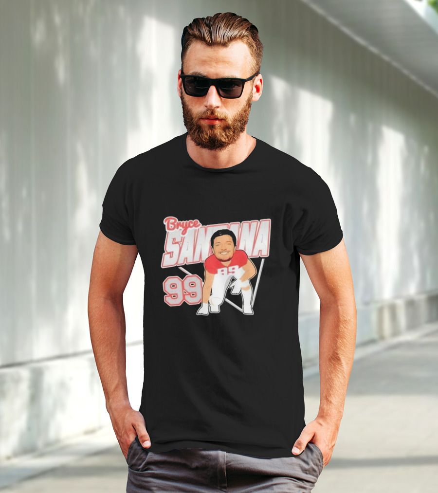 Bryce Santana 99 Football T-Shirt