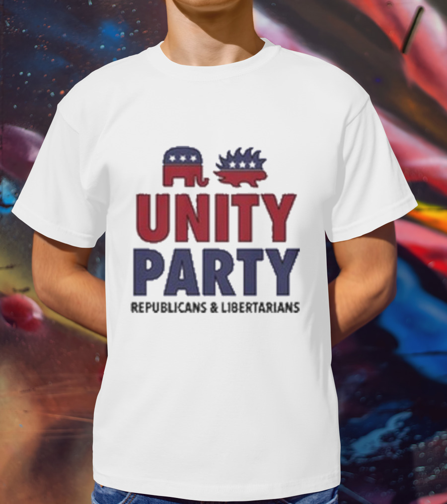 Unity Party Republicans And Libertarians T-Shirt