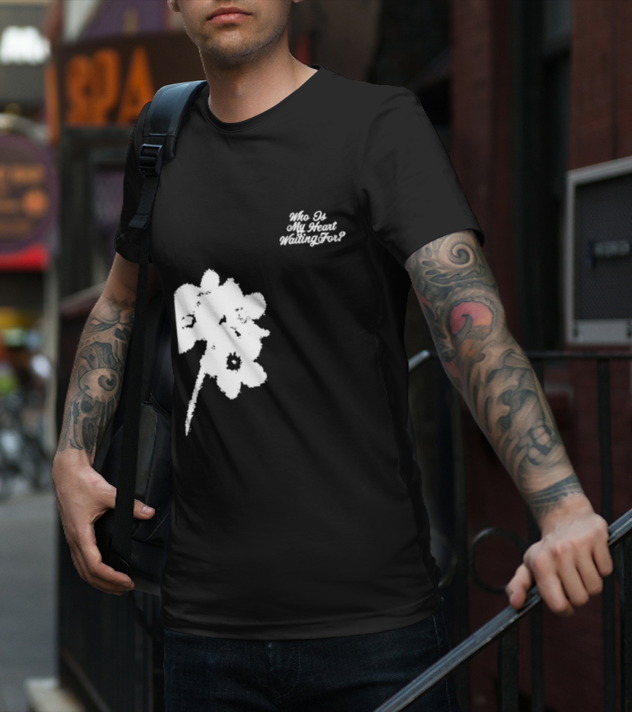 Park Jimin Who Is My Heart Waiting For Floral T-Shirt