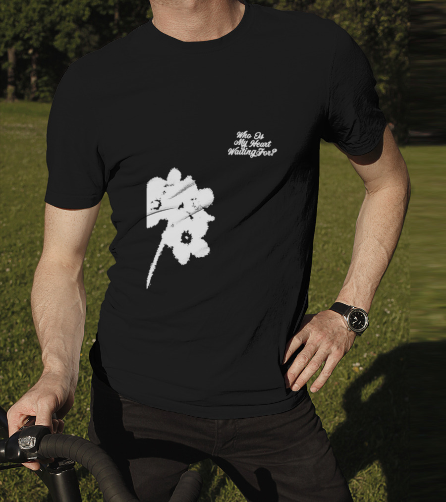 Park Jimin Who Is My Heart Waiting For Floral T-Shirt