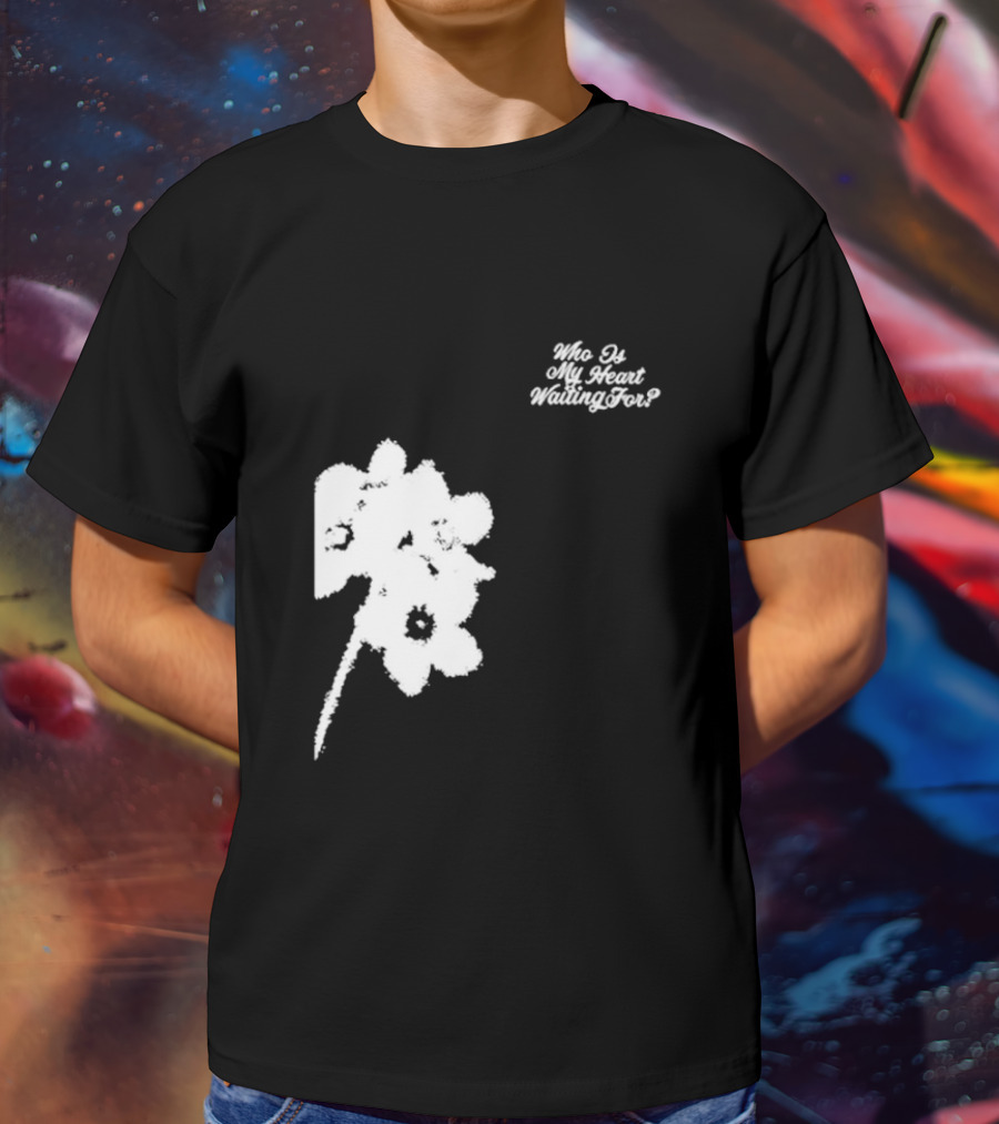 Park Jimin Who Is My Heart Waiting For Floral T-Shirt