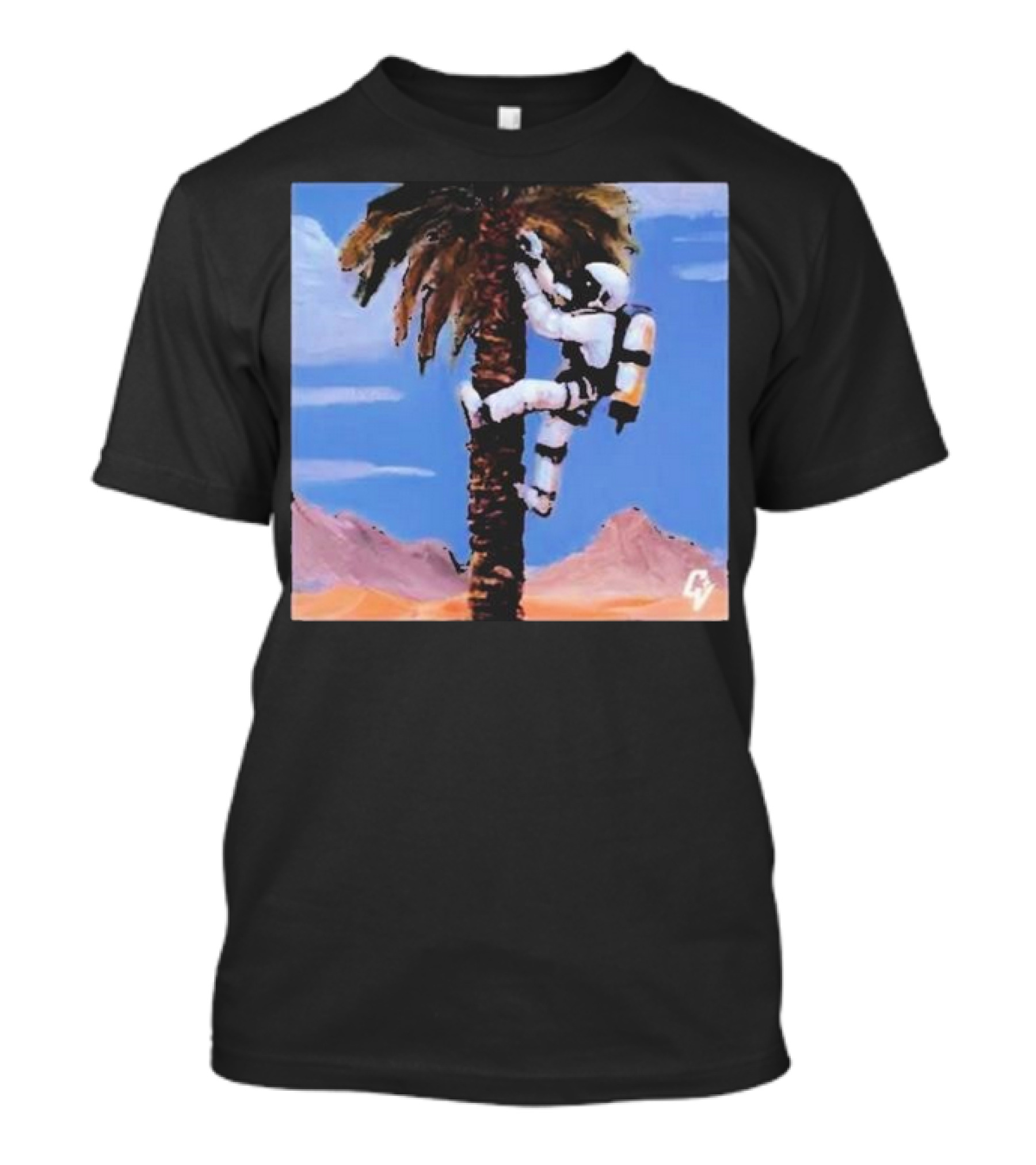 Reasonable Doubt S02 Mckinley Freeman Astronaut Climbing Palm T-Shirt