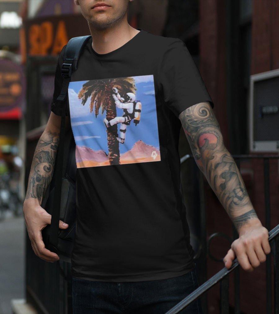 Reasonable Doubt S02 Mckinley Freeman Astronaut Climbing Palm T-Shirt