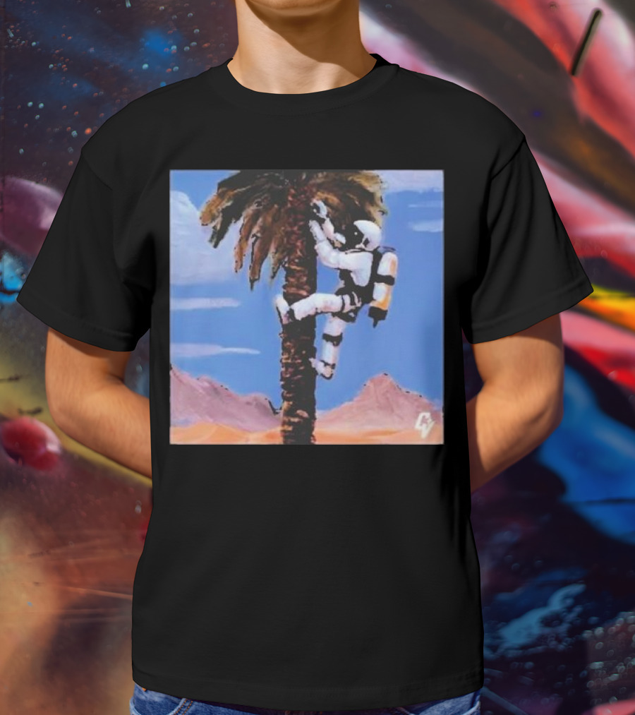 Reasonable Doubt S02 Mckinley Freeman Astronaut Climbing Palm T-Shirt