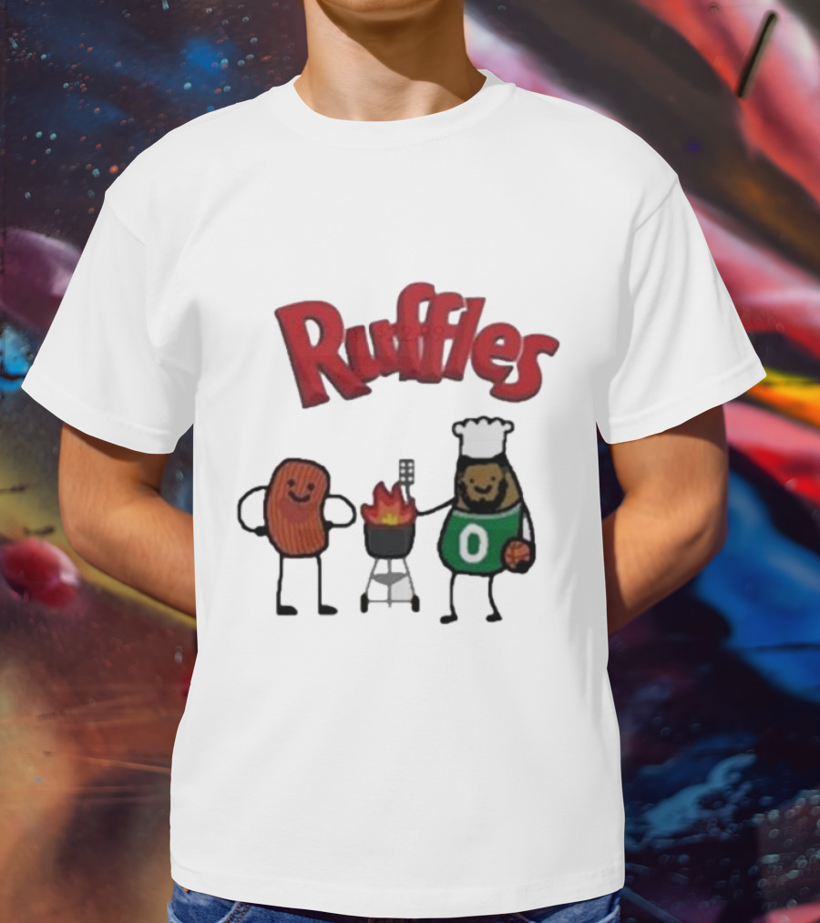 Ruffles Jayson Potatum Chef BBQ Basketball T-Shirt