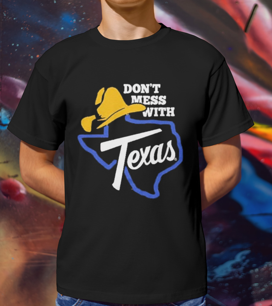 Don't Mess With Texas State Bobcats Football Cowboy T-Shirt