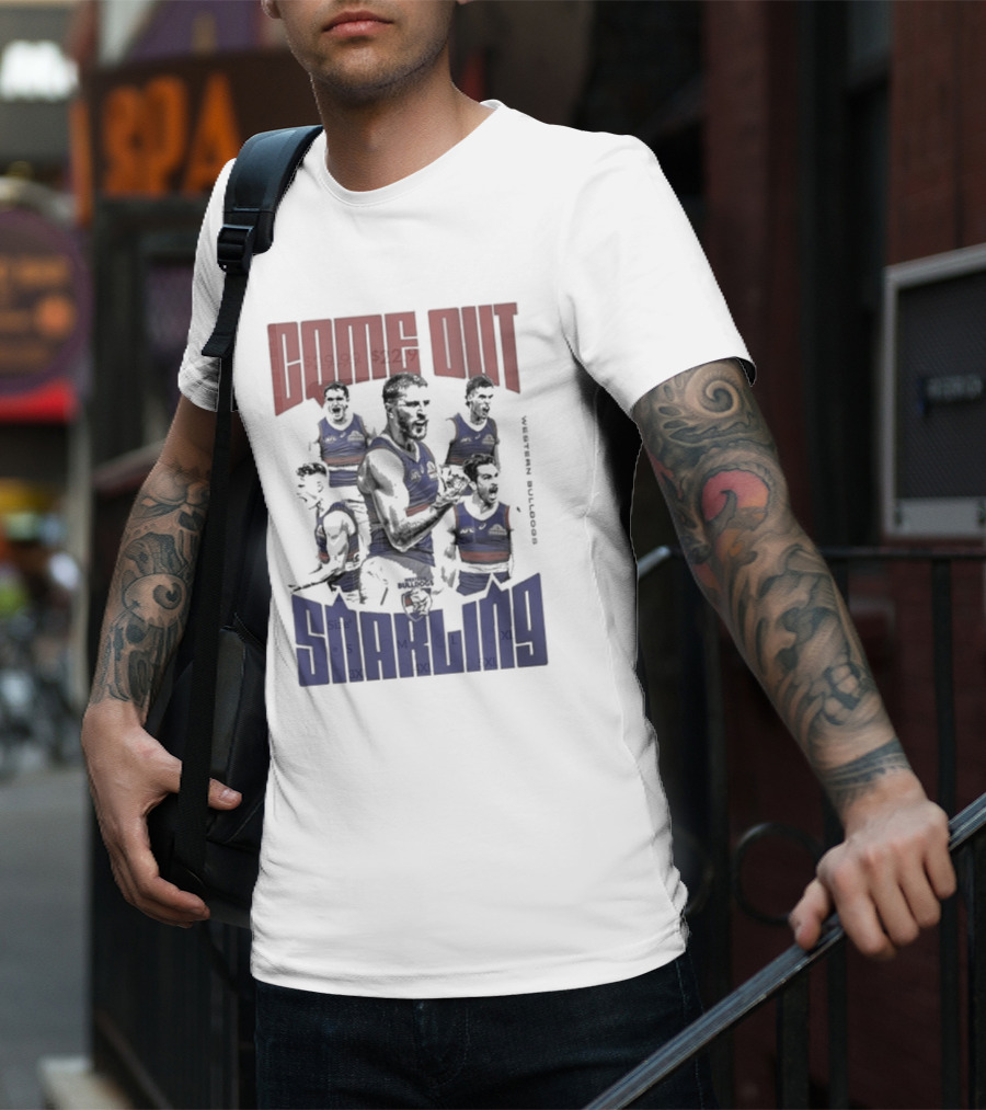 Come Out Snarling Western Bulldogs T-Shirt
