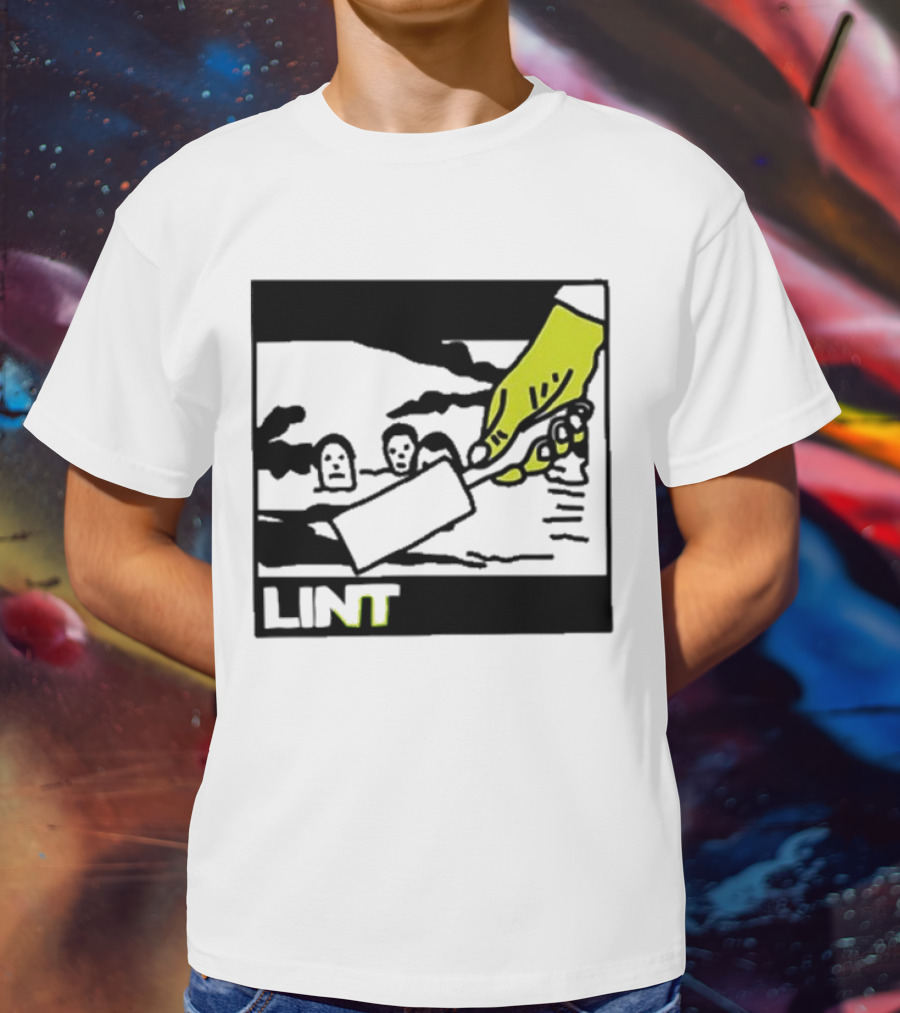 Slint Spiderland Album Cover Art Black Hand Image T-Shirt