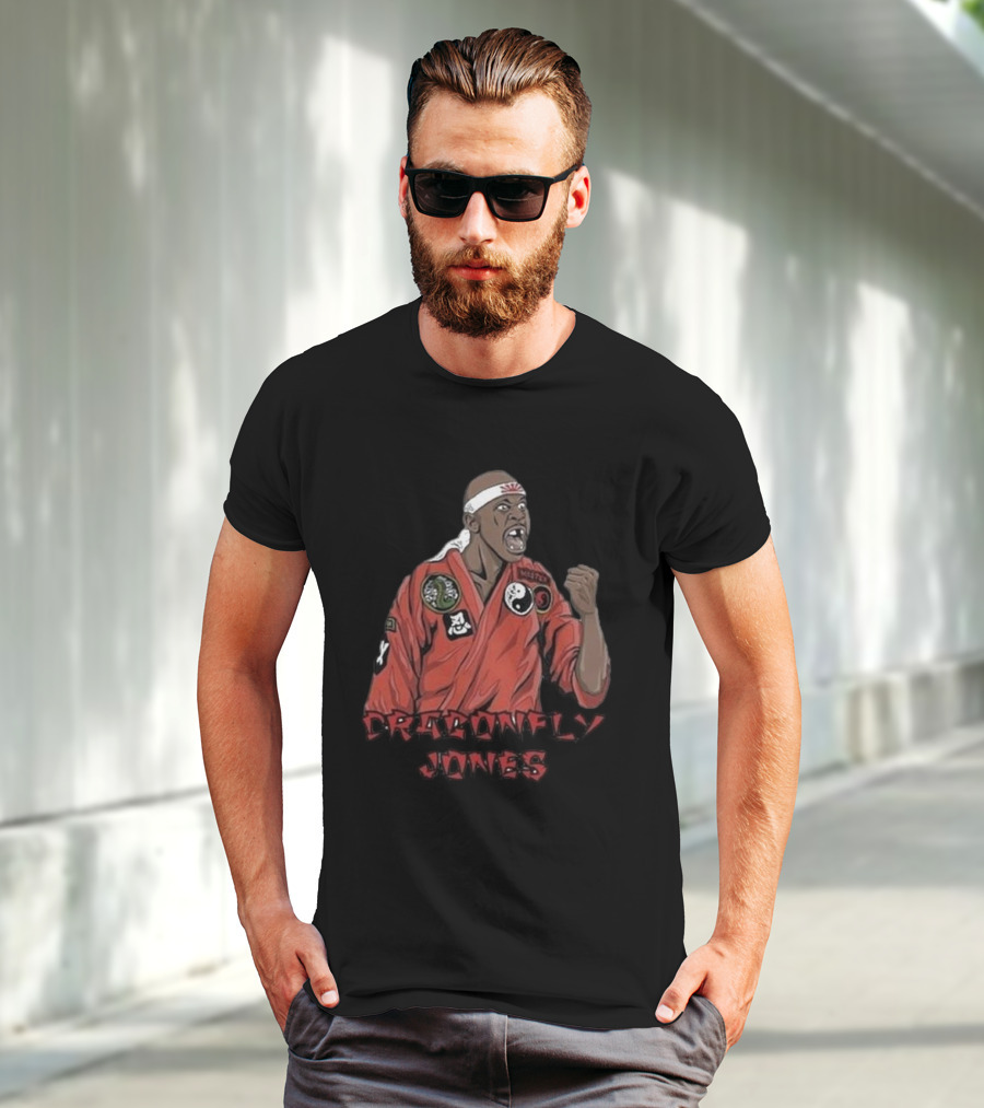 Dragonfly Jones Martin Lawrence Cartoon Mma Karate Kung Fu Martial Arts Iconic Red Gi T-Shirt