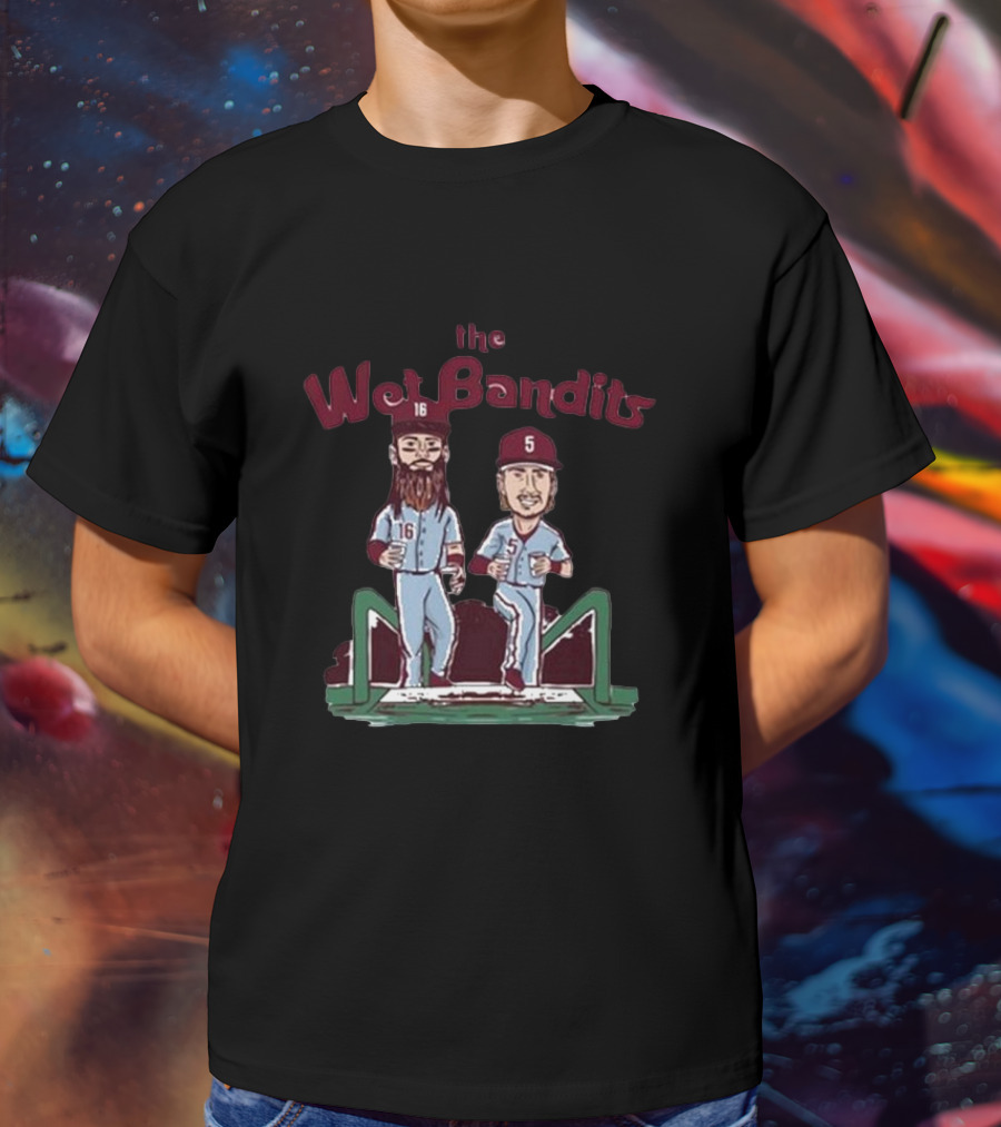 Brandon Marsh Bryson Stott The Wet Bandits Philadelphia Phillies MLB T-Shirt