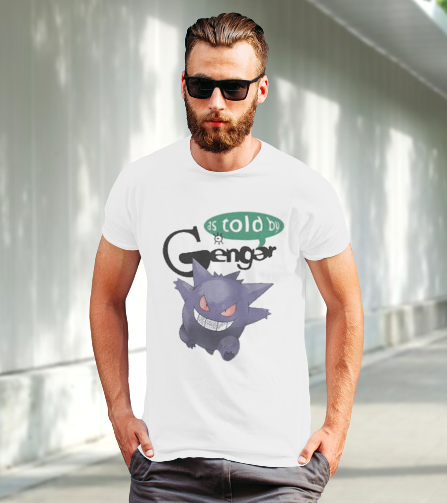 Pokemon As Told By Gengar Ghost-Type Adventure T-Shirt
