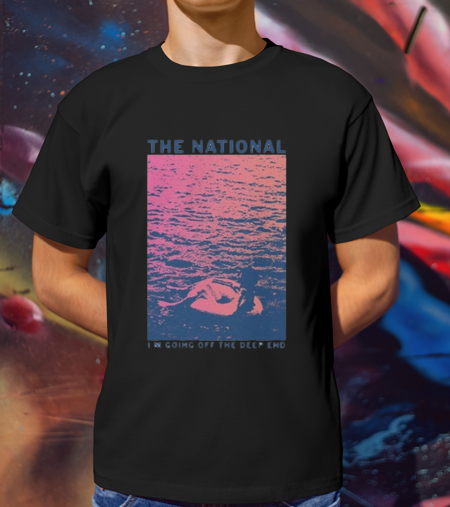 The National I'm Going Off The Deep End Vintage Swimmer T-Shirt