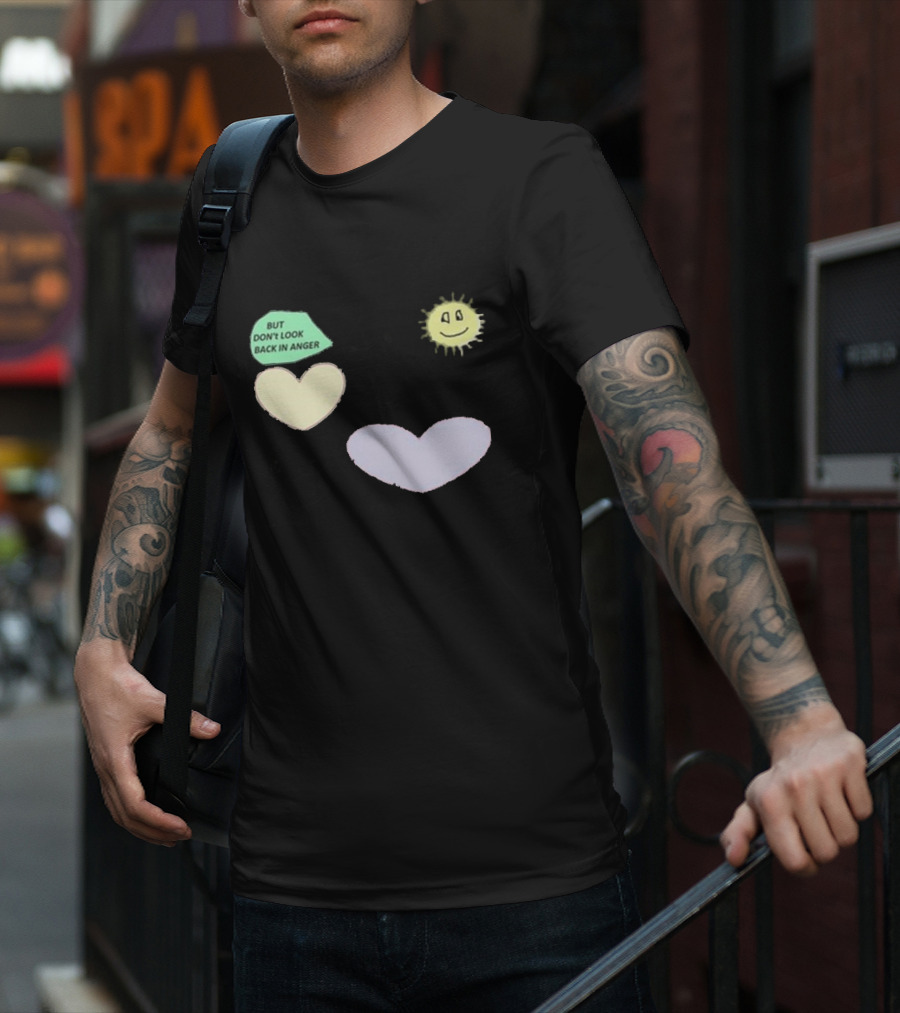 But Don't Look Back In Anger My Soul Slides Away I Heard You Say T-Shirt