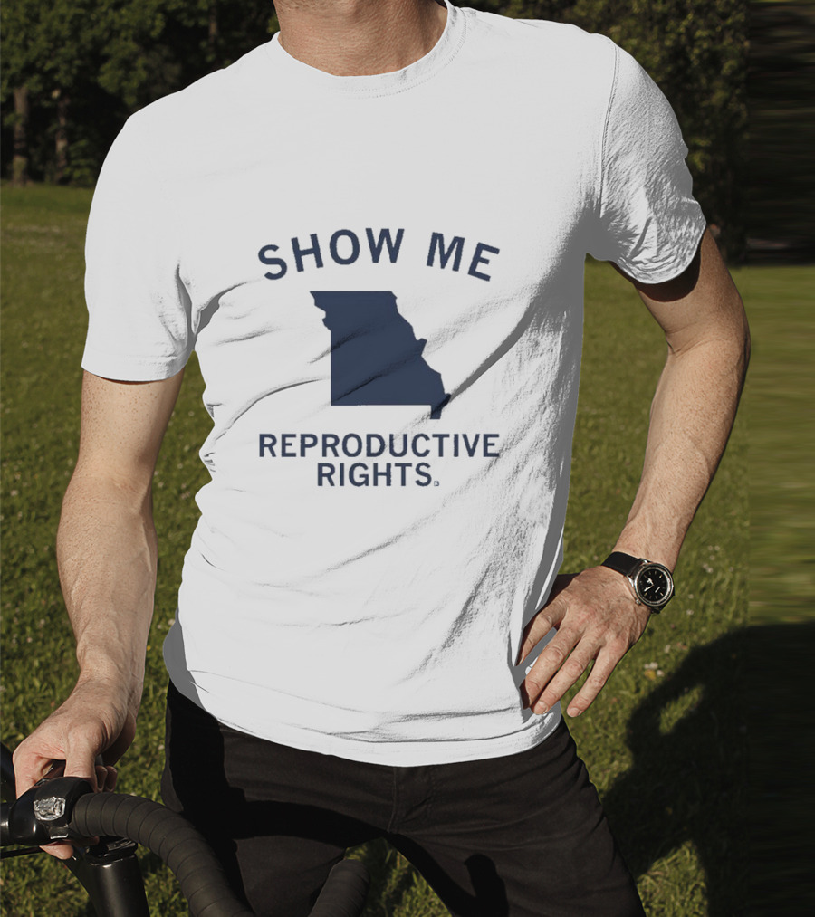 Show Me Reproductive Rights Missouri State Map T-Shirt