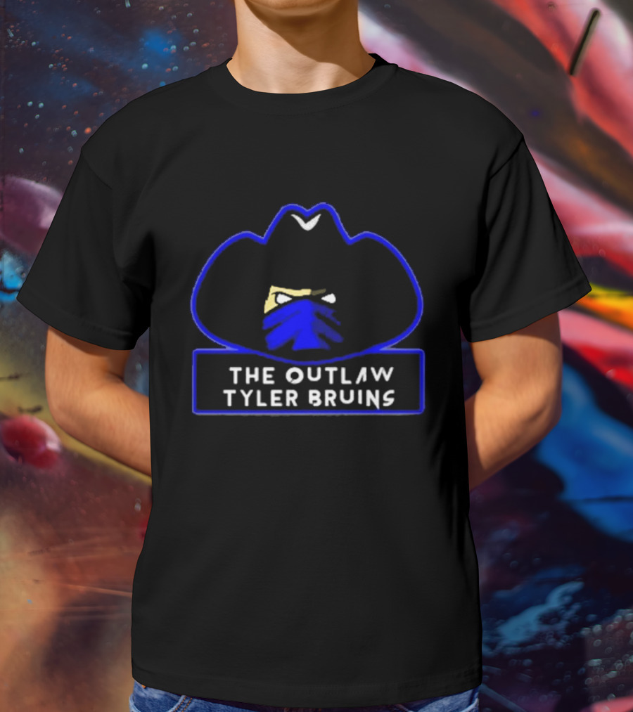 The Outlaw Tyler Bruins Cowboy Mask T-Shirt