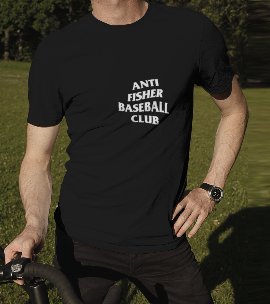 Anti Fisher Baseball Club Aesthetic Trend T-Shirt