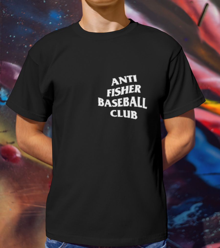 Anti Fisher Baseball Club Aesthetic Trend T-Shirt