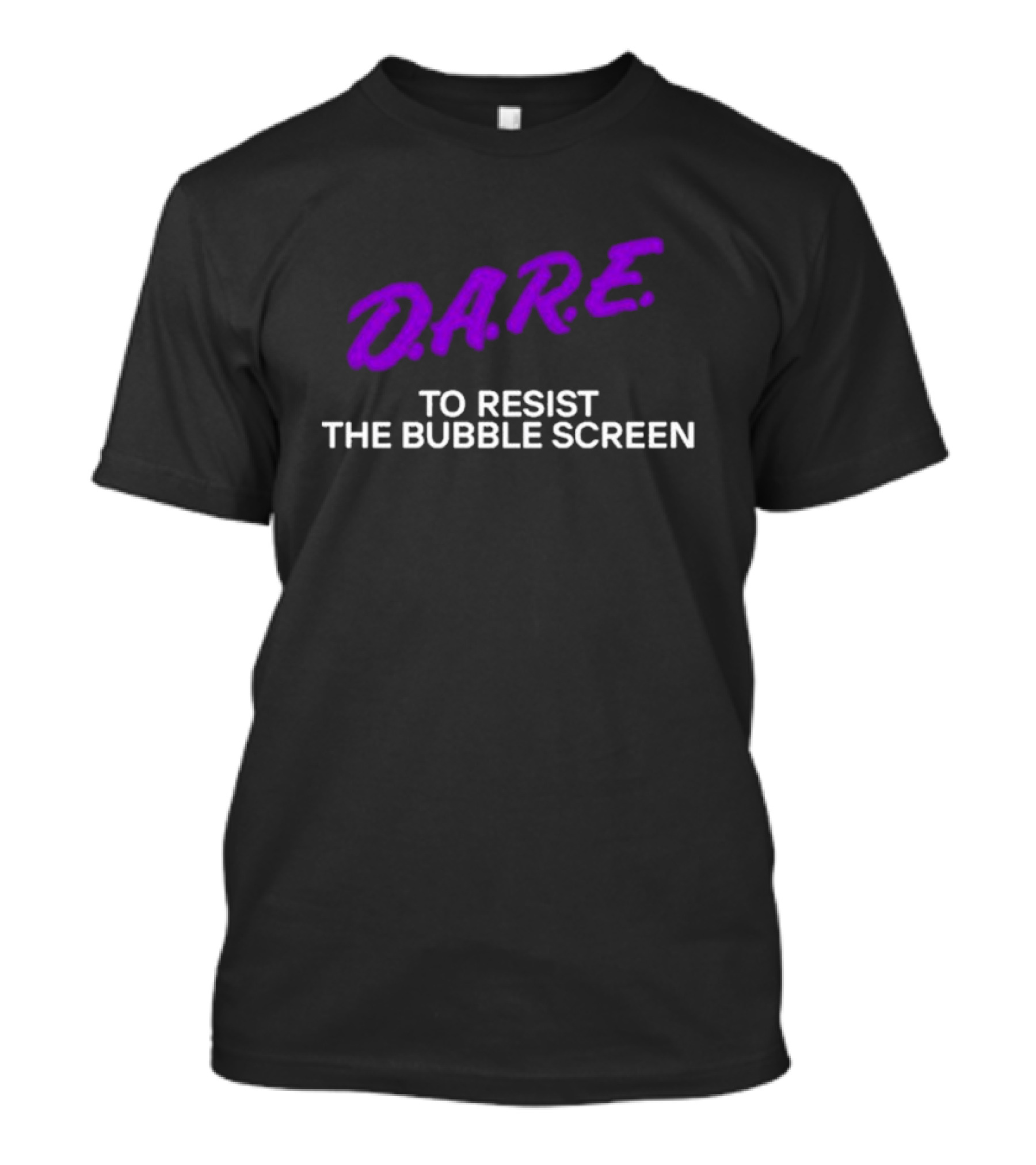 Clemson Tigers D.A.R.E. To Resist The Bubble Screen T-Shirt