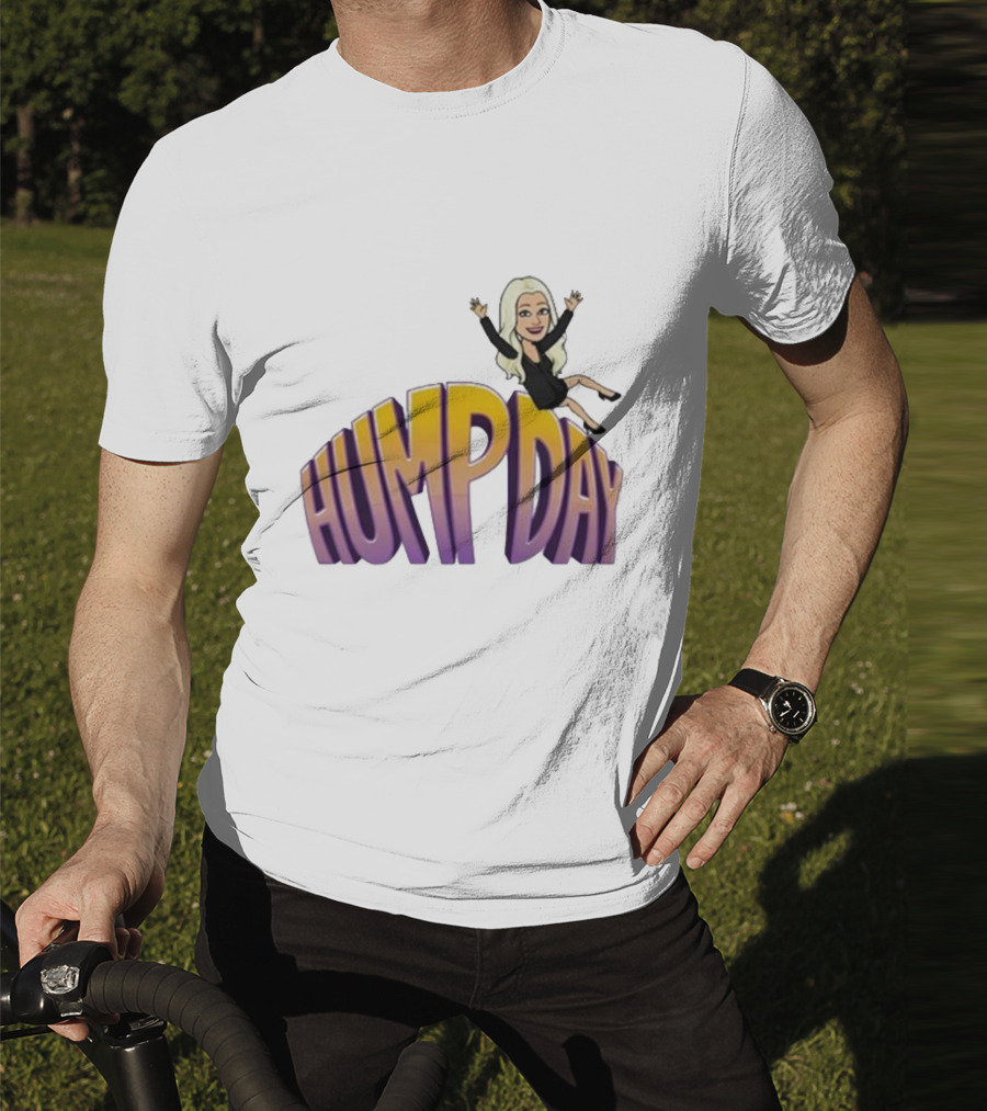 Debbie Quasimodo Hump Day Cartoon Character Text T-Shirt