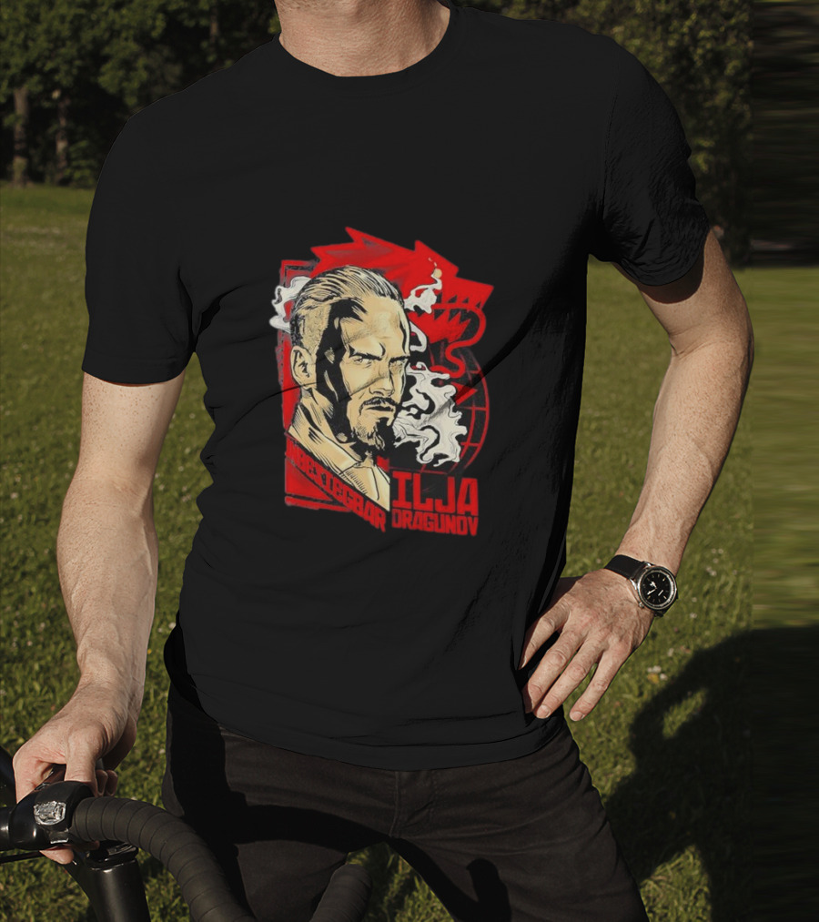 Ilja Dragunov Unbesiegbar Red Dragon T-Shirt