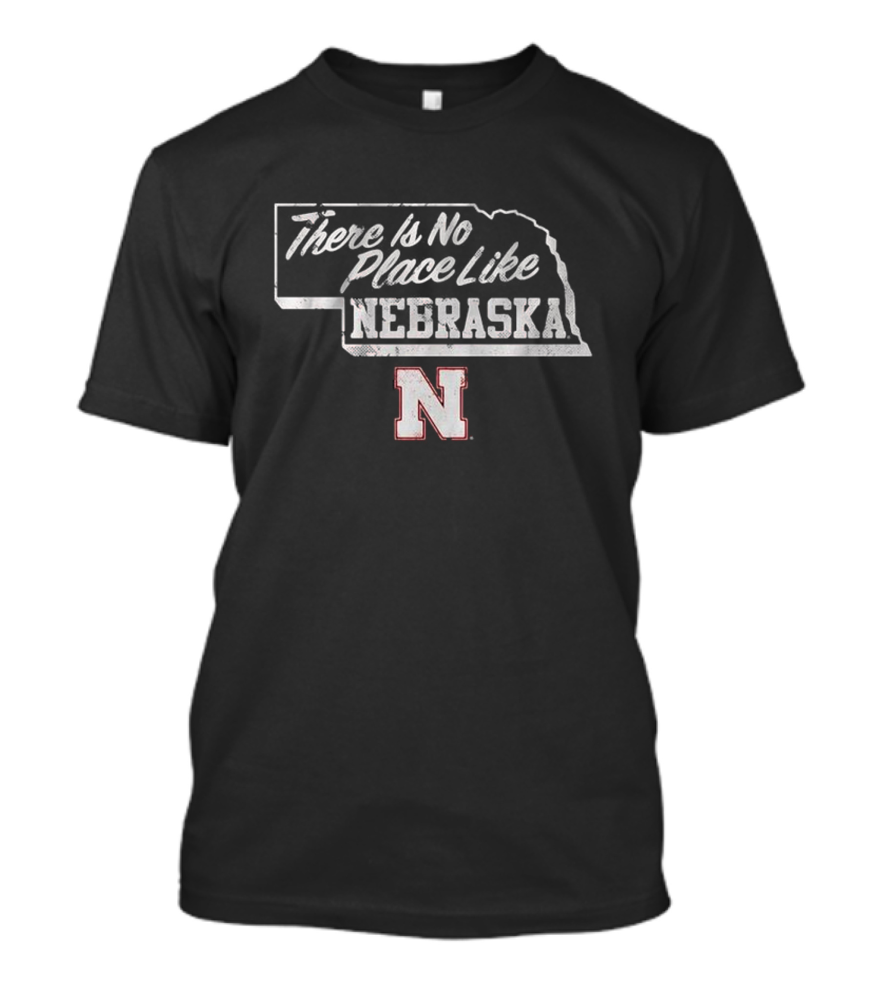 Nebraska Cornhuskers There Is No Place Like Nebraska N T-Shirt