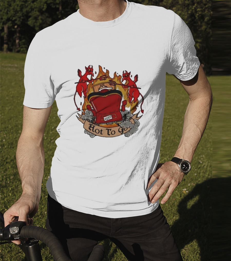 Hot To Go Flames Racing Devils Ryan L Wldryd T-Shirt