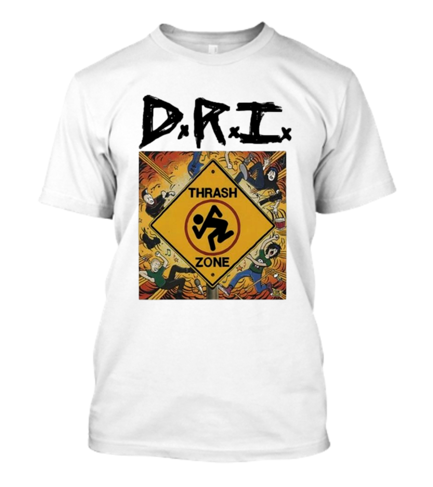 DRI Thrash Zone Texas Punk T-Shirt