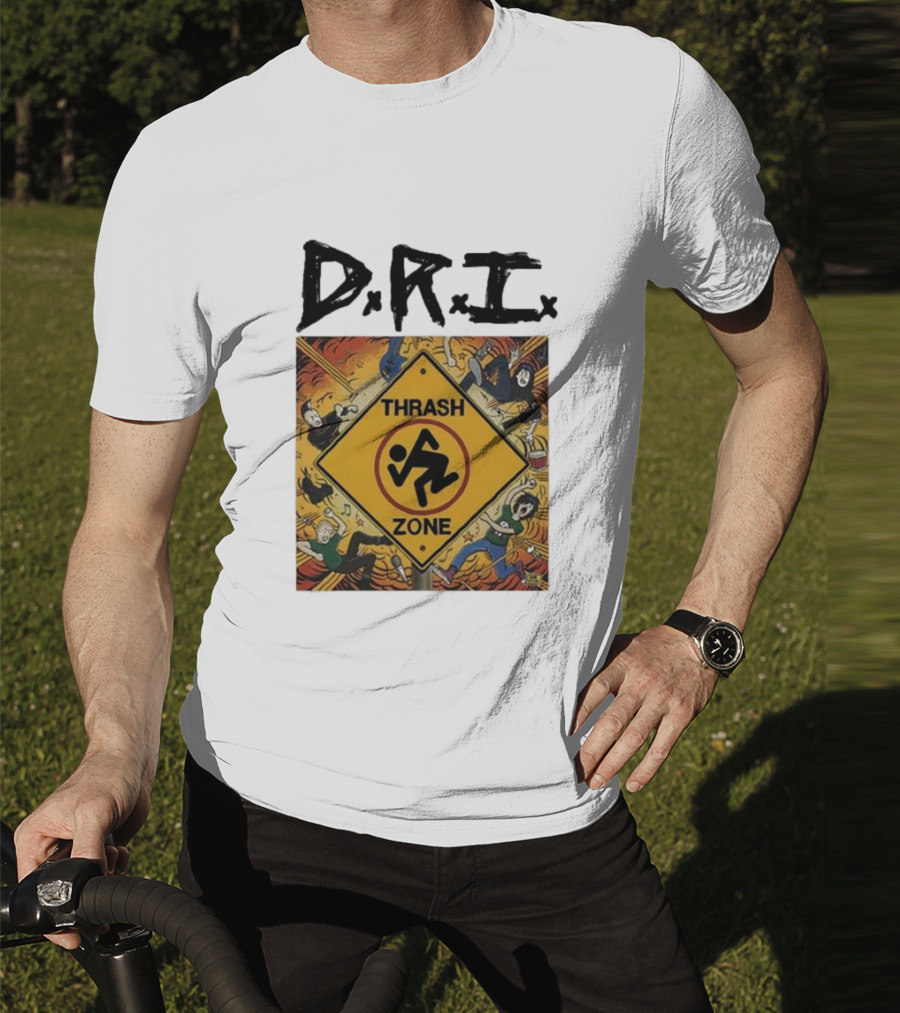 DRI Thrash Zone Texas Punk T-Shirt