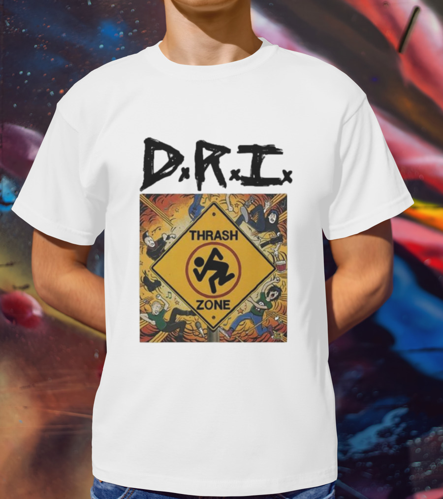 DRI Thrash Zone Texas Punk T-Shirt