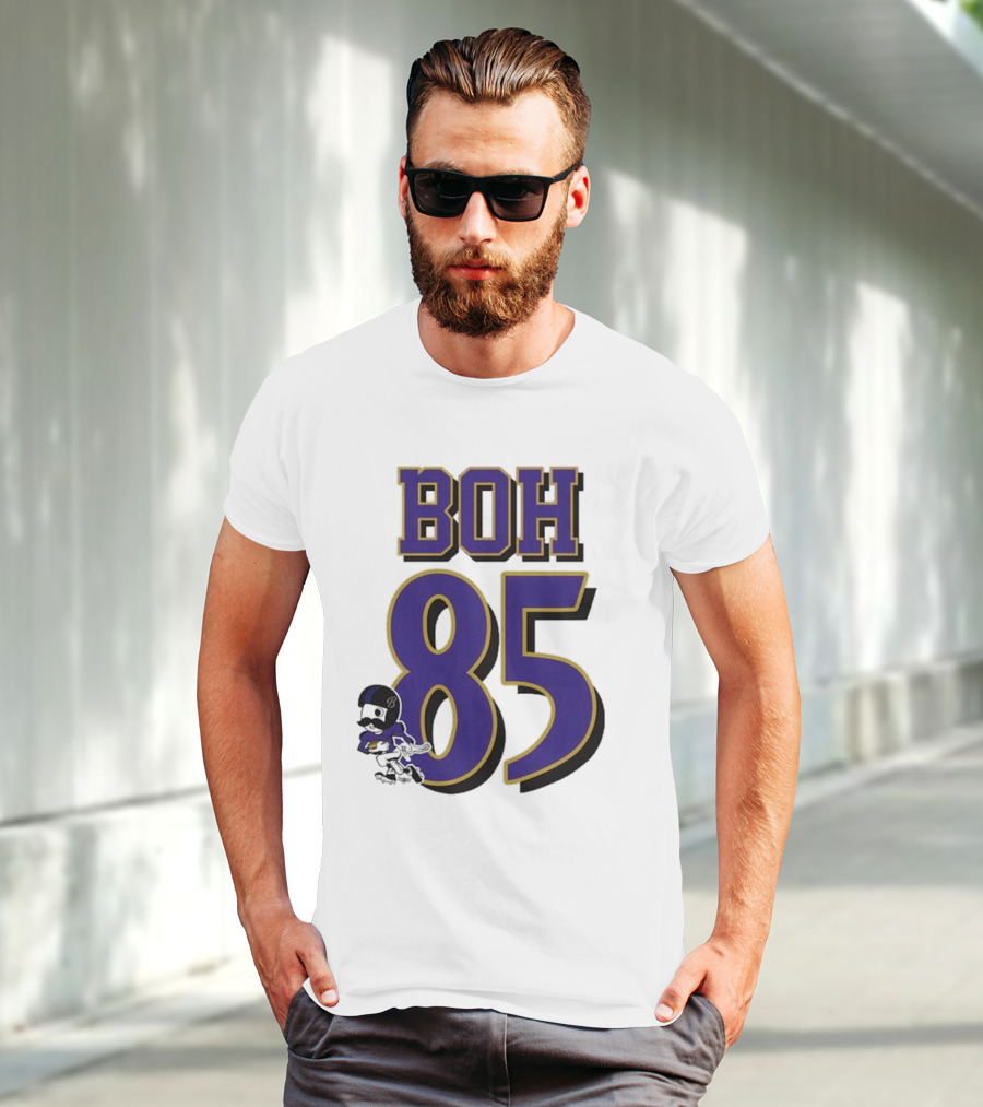 BOH 85 Game Day Football Player T-Shirt