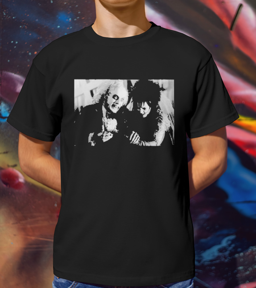 Blackcraft Cult Beetlejuice Michael Keaton Winona Ryder Photography T-Shirt